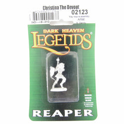 RPR02123 Christina The Devout Fighter Miniature 25mm Heroic Scale (ONLINE ORDER ONLY)