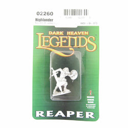 RPR02260 Highlander Miniature 25mm Heroic Scale Dark Heaven Legends (ONLINE ORDER ONLY)