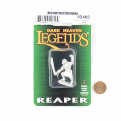 RPR02400 Neanderthal Champion Miniature 25mm Heroic Scale Dark Heaven (ONLINE ORDER ONLY)