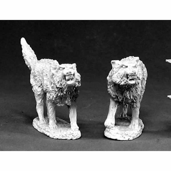 RPR02415 Dire Wolves Miniature 25mm Heroic Scale Dark Heaven Legends (ONLINE ORDER ONLY)