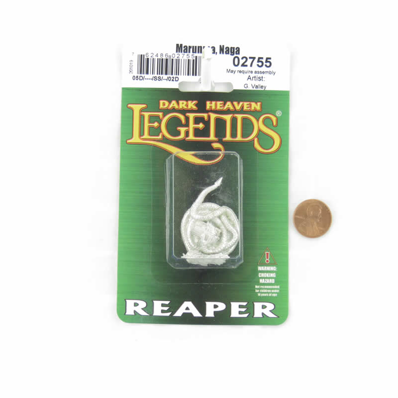 RPR02755 Marunma Naga Miniature Figurine 25mm Heroic Scale Dark Heaven Legends (ONLINE ORDER ONLY)