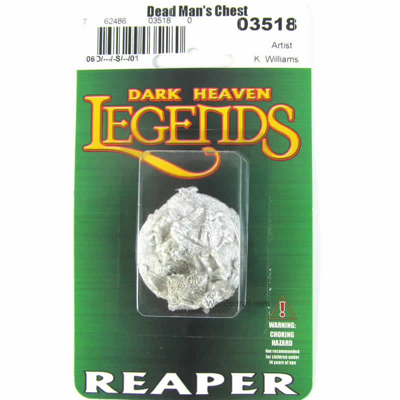 RPR03518 Dead Mans Chest Miniature 25mm Heroic Scale Dark Heaven (ONLINE ORDER ONLY)