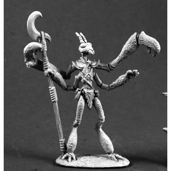 RPR03552 Klichik Mantis Warrior Miniature 25mm Heroic Scale (ONLINE ORDER ONLY)