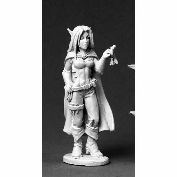 RPR03566 Valloa the Female Elf Thief Miniature 25mm Heroic Scale