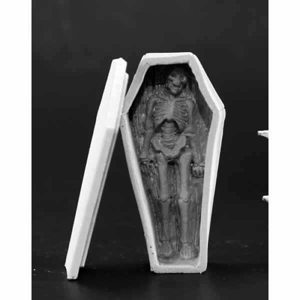 RPR03685 Coffin Miniature 25mm Heroic Scale Dark Heaven Legends (ONLINE ORDER ONLY)