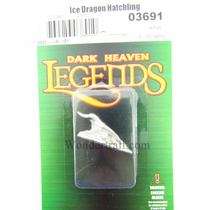 RPR03691 Ice Dragon Hatchling Miniature 25mm Heroic Scale Dark Heaven (ONLINE ORDER ONLY)
