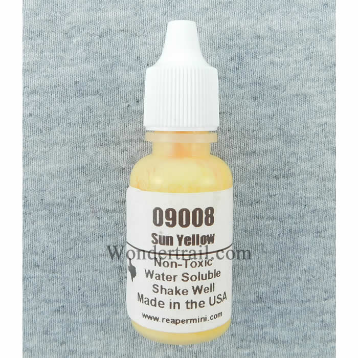 RPR09008 Sunlight Yellow Master Series Hobby Paint .5oz Dropper Bottle (ONLINE ORDER ONLY)
