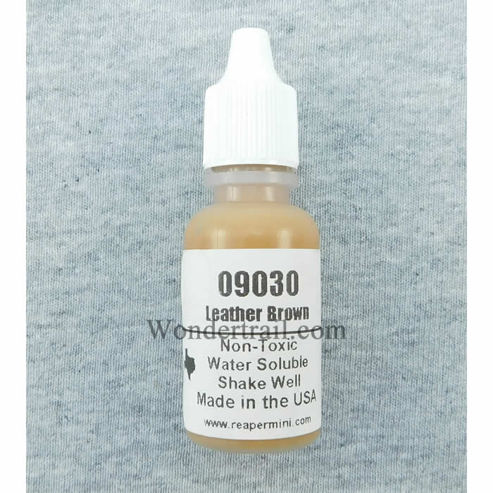 RPR09030 Leather Brown Reaper Master Series Hobby Paint .5oz (ONLINE ORDER ONLY)