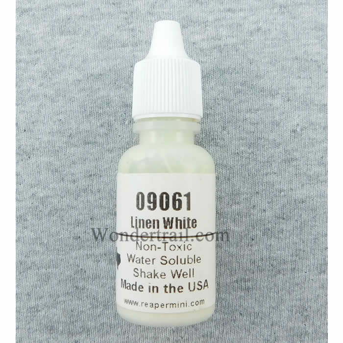 RPR09061 linen White Reaper Master Series Hobby Paint .5oz (ONLINE ORDER ONLY)