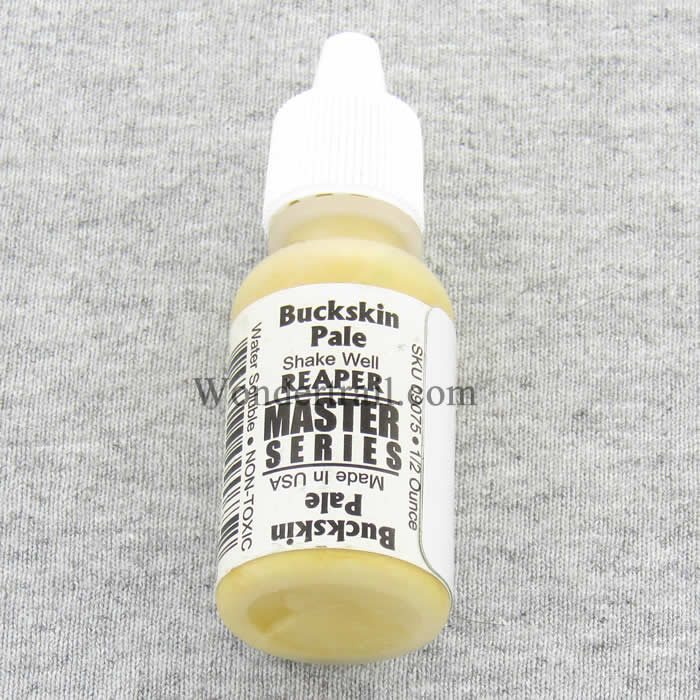 RPR09075 Buckskin Pale Reaper Master Series Hobby Paint .5oz (ONLINE ORDER ONLY)