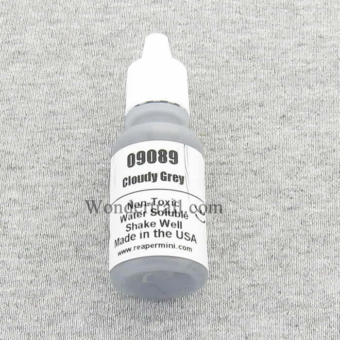 RPR09089 Cloudy Grey Reaper Master Series Hobby Paint .5oz (ONLINE ORDER ONLY)