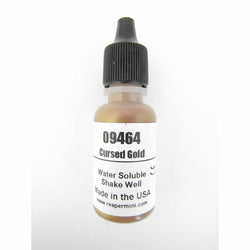 RPR09464 Cursed Gold Acrylic Master Series Hobby Paint .5oz Dropper Bottle (ONLINE ORDER ONLY)
