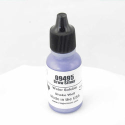 RPR09495 Drow Silver Acrylic Reaper Master Series Hobby Paint .5oz Dropper Bottle