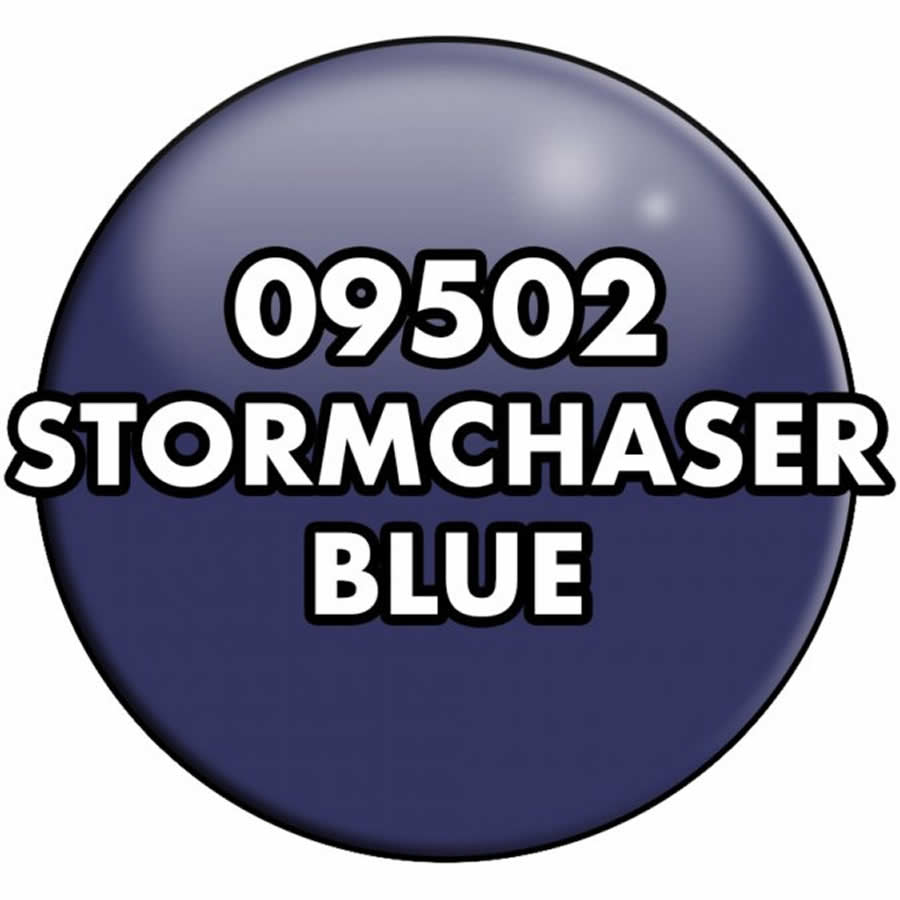 RPR09502 Stormchaser Blue Acrylic Reaper Master Series Hobby Paint .5oz Dropper Bottle Reaper Miniatures (ONLINE ORDER ONLY)