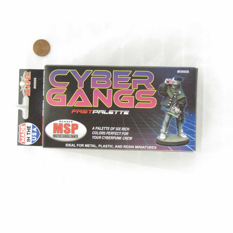 RPR09908 Cyber Gangs Set Fast Palette Acrylic Master Series Hobby Paint (ONLINE ORDER ONLY)