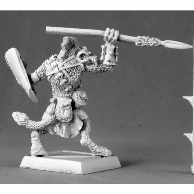 RPR14577 Gnoll Raider Krgir Miniature 25mm Heroic Scale Warlord (ONLINE ORDER ONLY)