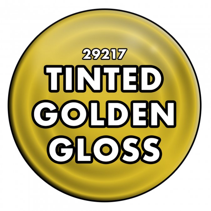 RPR29217 Tinted Golden Gloss Acrylic Paint Reaper Master Series Hobby Paint .5oz Dropper Bottle (ONLINE ORDER ONLY)