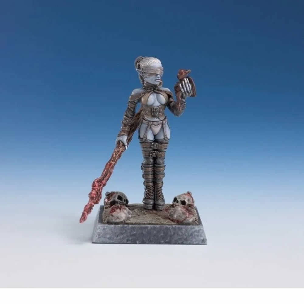 RPR30245 Dark Elf Sorceress Miniature Figure 25mm Heroic Scale Reaper Bones USA Reaper Miniatures (ONLINE ORDER ONLY)