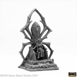 RPR44090 Dark Elf Queen on Throne Miniature 25mm Heroic Scale (ONLINE ORDER ONLY)