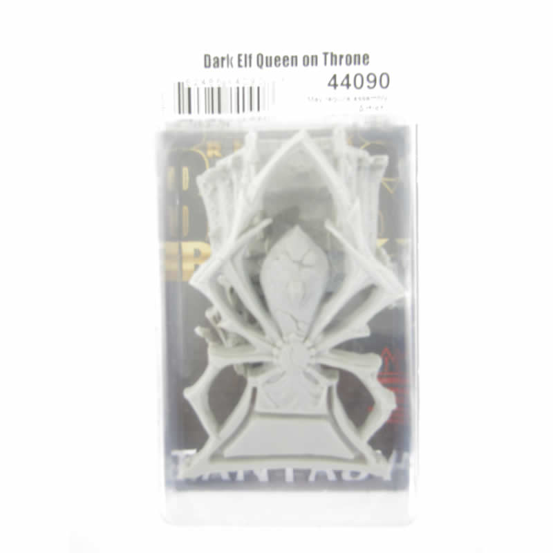 RPR44090 Dark Elf Queen on Throne Miniature 25mm Heroic Scale (ONLINE ORDER ONLY)