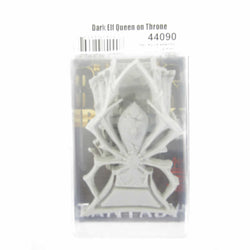RPR44090 Dark Elf Queen on Throne Miniature 25mm Heroic Scale (ONLINE ORDER ONLY)
