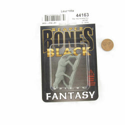 RPR44163 Leucrotta Miniature 25mm Heroic Scale Figure Bones Black (ONLINE ORDER ONLY)