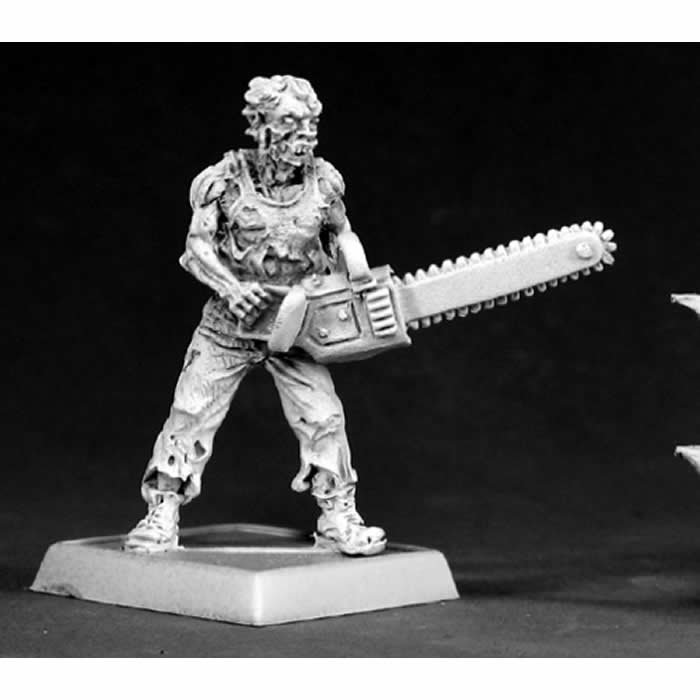RPR50091 Chainsaw Zombie Miniature 25mm Heroic Scale (ONLINE ORDER ONLY)