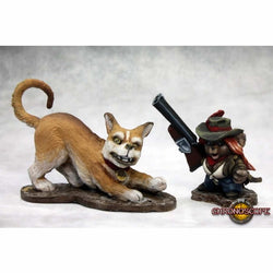 RPR50285 Angela and Scooter Mousling Cowgirl and Trusty Hound Miniature (ONLINE ORDER ONLY)