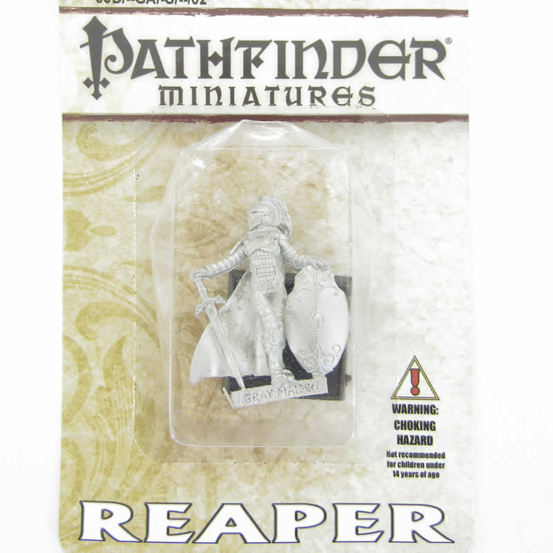 RPR60025 Gray Maiden Female Paladin Miniature 25mm Heroic Scale (ONLINE ORDER ONLY)
