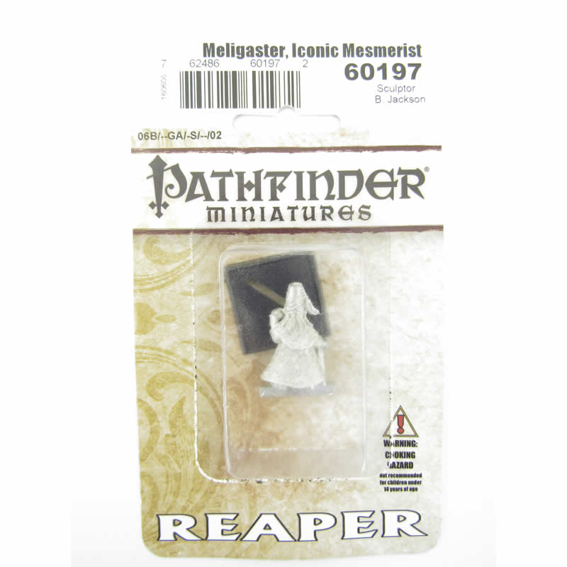 RPR60197 Meligaster Iconic Mesmerist Miniature 25mm Heroic Scale (ONLINE ORDER ONLY)