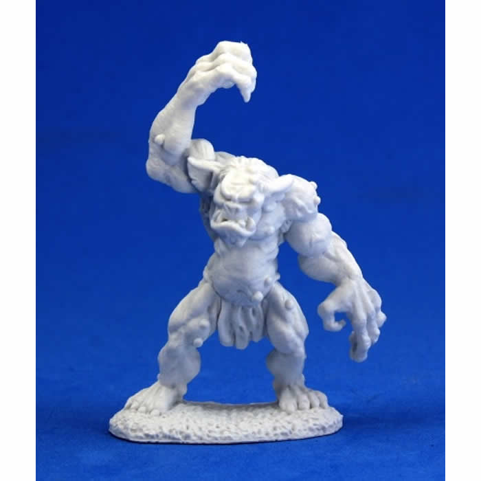RPR77004 Cave Troll Miniature 25mm Heroic Scale Dark Heaven Bones (ONLINE ORDER ONLY)