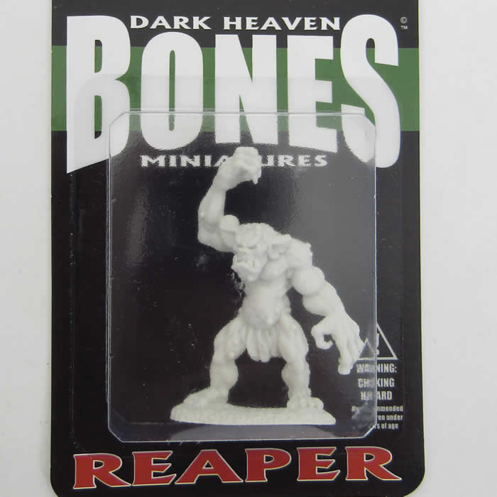 RPR77004 Cave Troll Miniature 25mm Heroic Scale Dark Heaven Bones (ONLINE ORDER ONLY)