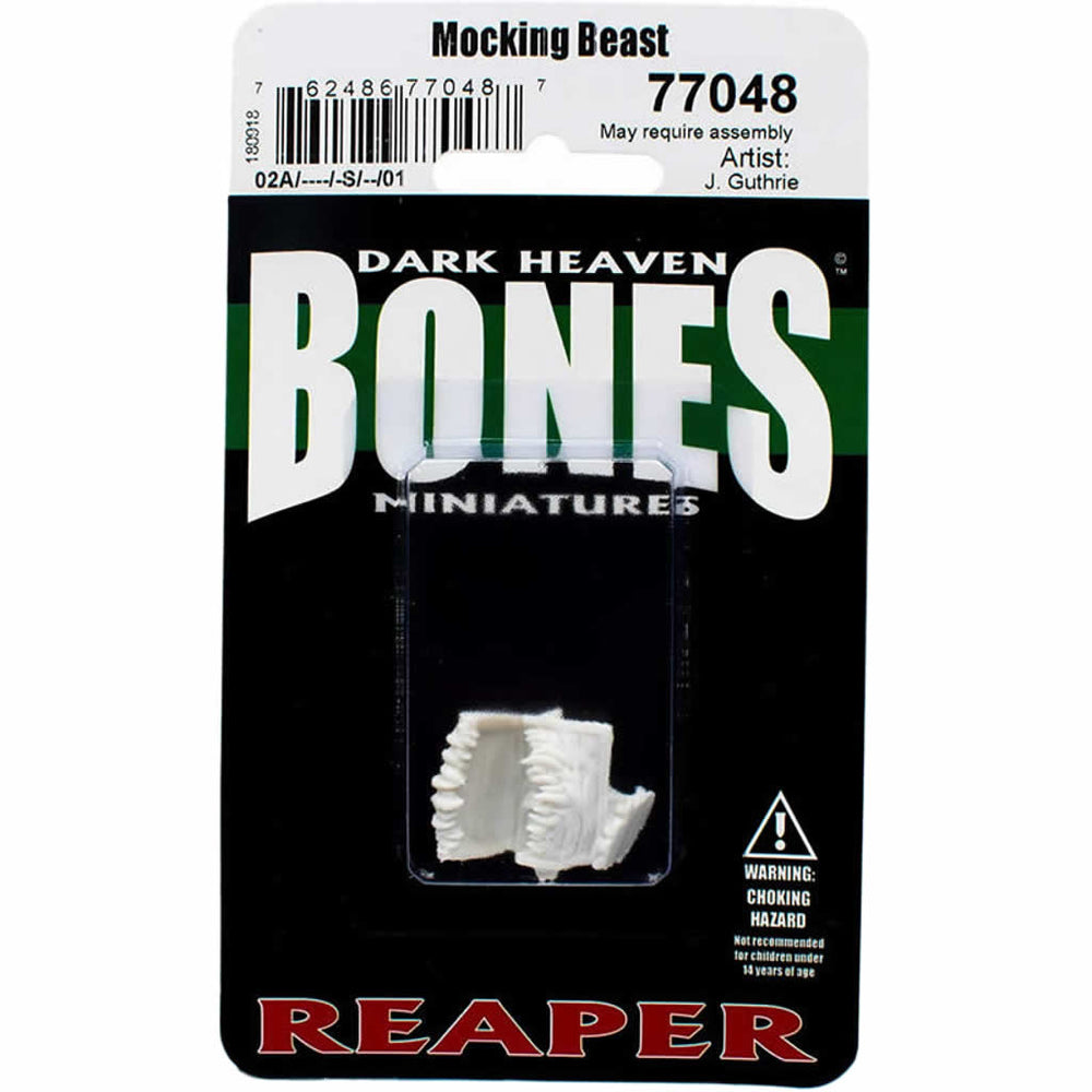 RPR77048 Mocking Beast Miniature 25mm Heroic Scale Figure Dark Heaven Bones (ONLINE ORDER ONLY)