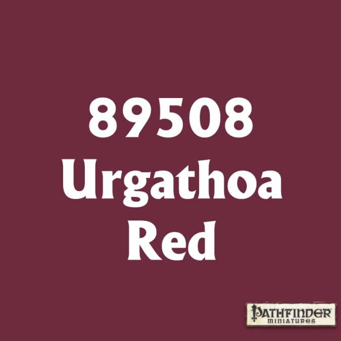 RPR89508 Urgathoa Red Master Series Hobby Paint .5oz Dropper Bottle (ONLINE ORDER ONLY)