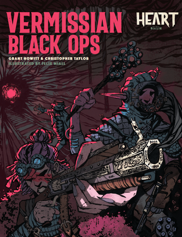 Heart: The City Beneath RPG - Vermissian Black Ops (ONLINE ORDER ONLY)