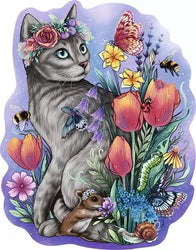 Ravensburger: Puzzle - Wooden Puzzles - Lovely Cat