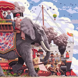 Ravensburger: Puzzle - Around the World in 80 days