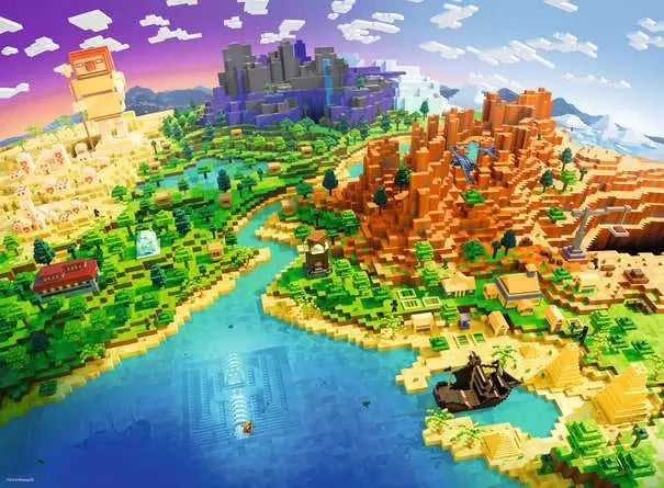Puzzle: World of Minecraft (ONLINE ORDER ONLY)