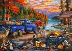 Ravensburger: Puzzle - Large Format - Sunset Lake (ONLINE ORDER ONLY)