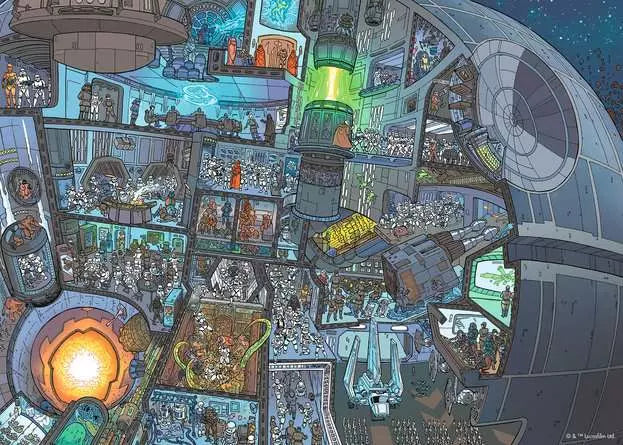 Ravensburger Puzzle: Star Wars - Where's Wookiee (ONLINE ORDER ONLY)