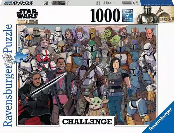 Ravensburger Puzzle: Star Wars - The Mandalorian Challenge