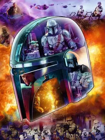 Puzzle: Star Wars - The Mandalorian - Helmet (ONLINE ORDER ONLY)
