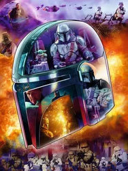 Puzzle: Star Wars - The Mandalorian - Helmet (ONLINE ORDER ONLY)