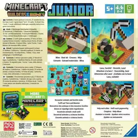 Ravensburger: Minecraft - Builders & Biomes- Junior (ONLINE ORDER ONLY)