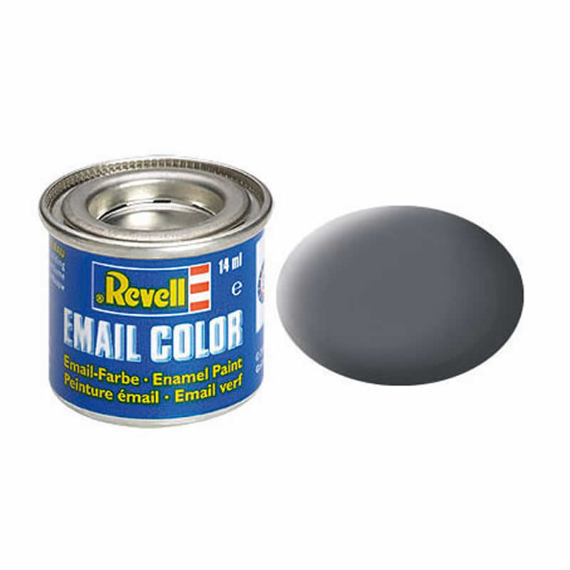RVP32174 USAF Gunship Grey Matt Enamel Paint 14ml (.47oz) Tinlet Revell (ONLINE ORDER ONLY)