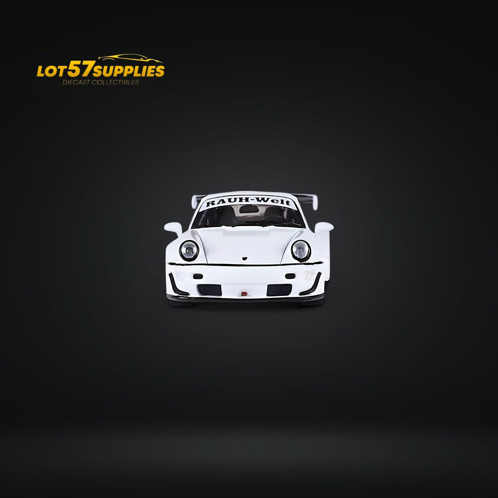 Fast Speed Porsche 964 RWB Widebody DREAMCATCHER GT Version Rear Wing in White 1:64 (ONLINE ORDER ONLY)