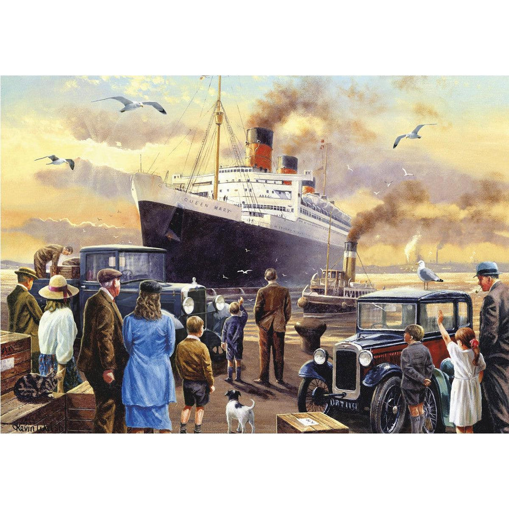 R.M.S. Queen Mary 1000 Piece Jigsaw Puzzle Piatnik