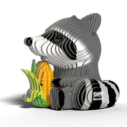 Raccoon 3D Cardboard Model Kit Eugy (ONLINE ORDER ONLY)