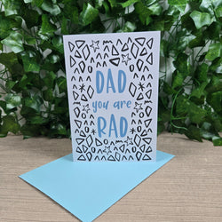 Rad Dad Birthday Card (ONLINE ORDER ONLY)