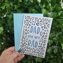 Rad Dad Birthday Card (ONLINE ORDER ONLY)
